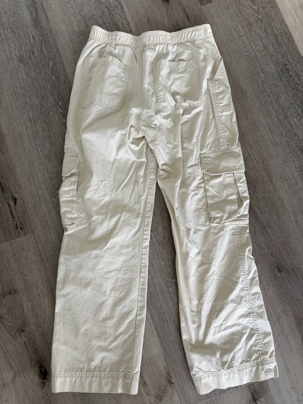 Curve love Cargo Pants in Off-White - Picture 3 of 4